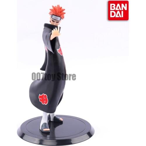 18CM BANDAI Genuine Six Way Payne Naruto Action Figure Anime Figures Kawaii Anime Dolls Halloween Gifts
