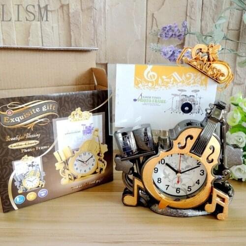 Home accessories, export commodities, interesting retro cello photo frame clock photographic equipment
