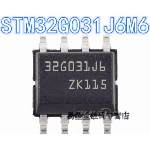 2PCS-20PCS 100% new original authentic STM32G031J6M6 SOP-8 32G031J6M6 SOP8 32-bit microcontroller chip