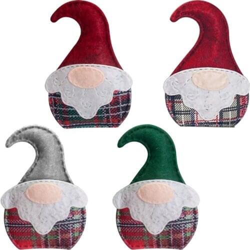 Cartoon Swedish Gnome Santa Claus Faceless Doll Hanging Pendant Plush Elf Toy Creative Children Holiday Supplies Xmas Home Party