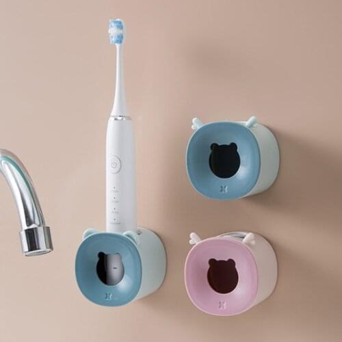 Wall Toothbrush Holder Electric Toothbrush Dry Stand Rack 3M paste Storage Holder Bathroom Accessories