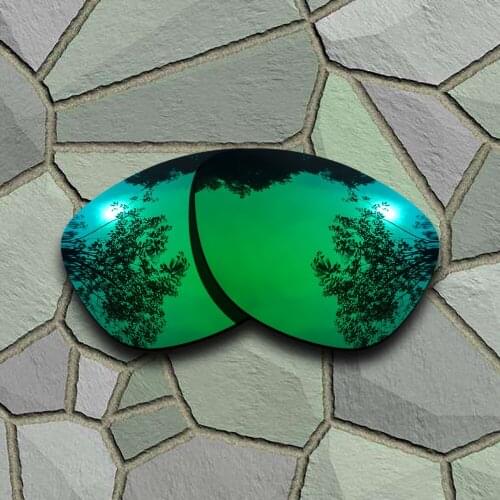 Jade Green Sunglasses Polarized Replacement Lenses for Oakley Frogskins