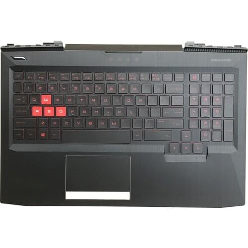 NEW Original For HP OMEN 3 15-CE 15-CE002TX TPN-Q194 US Backlight keyboard Touchpad 929479-001 Palmrest Upper Case