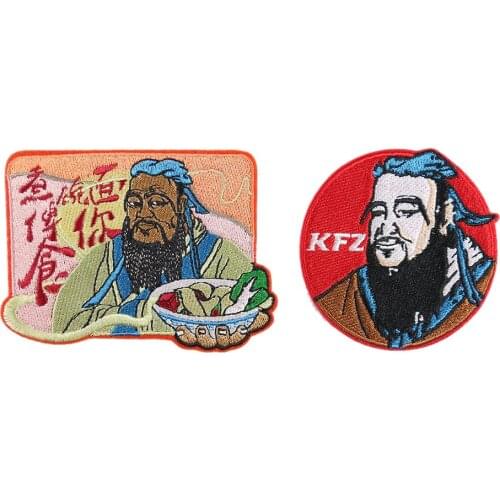 New Cartoon Character Anime Iron on Patch Sew on Embroidered Appliques for Jacket Clothes Stickers DIY Apparel Accessories