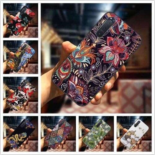 Painted Case for Sony Xperia 5 II / 1 II Cover Emboss Silicone Relief 3D Soft Fundas for Sony Xperia 10 II / Ace II / XZ XZS Bag