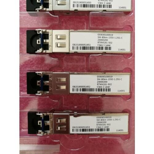 Original 033030100019 SM-80km-1550-1.25G-C 23000200 optical module