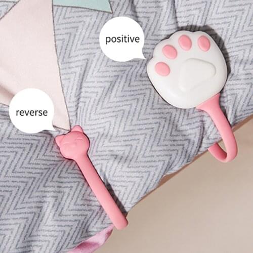 Cute Claw Self-locking Animal Sheets Non-slip Quilt Cover Anti-moving Clip Convenience practical durable Home fashion
