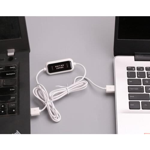 NEW USB PC To PC Online Share Sync Data Link Net Direct File Transfer Bridge Easy Copy Cable for Windows 10/7/8//VISTA