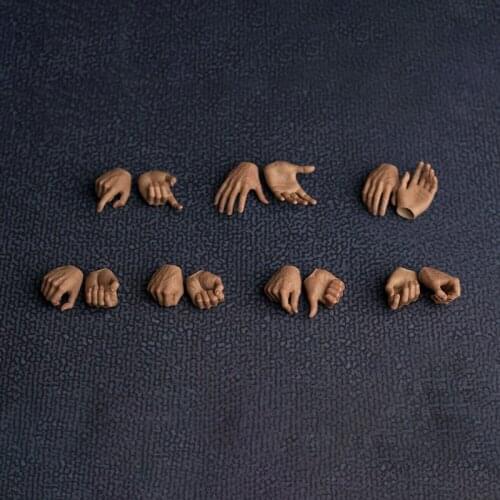 IN STOCK Worldbox 1/6 Hands Shape Fingers Model Body Accessories Fit 12" Male Action Figure Dolls