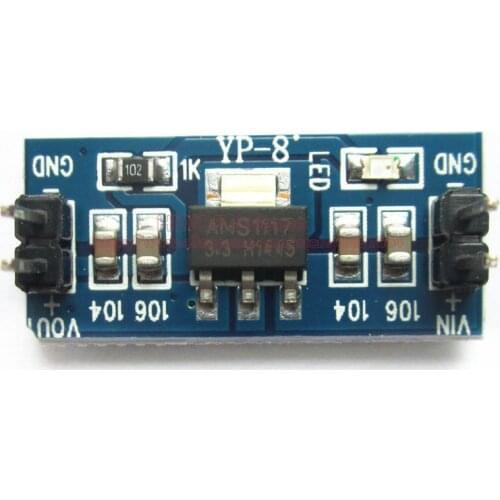 10pcs/lot) AMS1117 3.3V Voltage Regualator Power Supply Module AMS1117-3.3V Module AMS1117-3.3