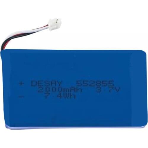 3.7V 2000mAh 552855 battery FOR SPORTDOG TEK GPS DVR Battery