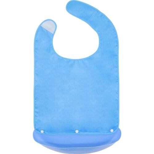 Middle-Aged and Elderly Large Eating Bib Waterproof and Leak-Proof Adult Bib