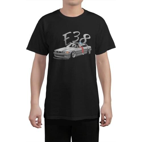 New car E38 T Shirt cotton tshirt men summer fashion t-shirt fashion t-shirt men cotton tee shirt
