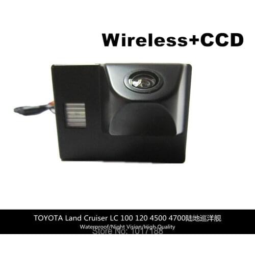 HD!! WIFI camera Wireless Car Rear View Camera CCD Chip For TOYOTA Land Cruiser LC 100 120 4500 4700
