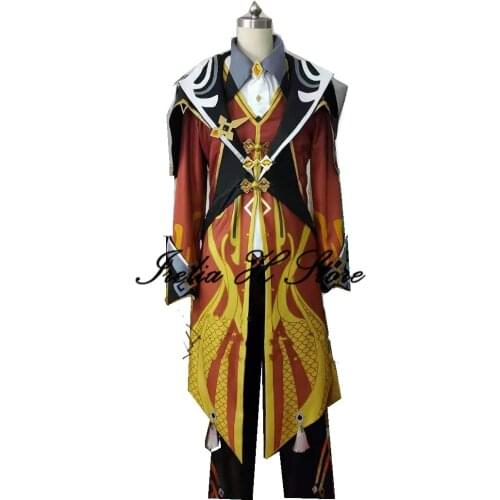 Custom made/size Zhongli Cosplays Genshin Impact Zhongli Cosplay Costume Halloween costumes for man
