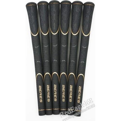 Hot Sale New Beres Golf Grips Rubber Golf Clubs Grips Black Colors in Choice 13Pcs/Lot Irons Clubs Grips Free Shipping