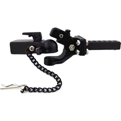 Metal Hitch Trailer Hook for SCX10 90046 TRX4 1/10 RC Crawler Car