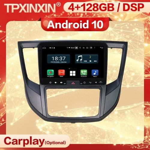 4+128G Carplay 2 Din Android 10 Multimedia Receiver For Mitsubishi Lancer 2017 2018 2019 Auto Radio Audio Video Player Head Unit