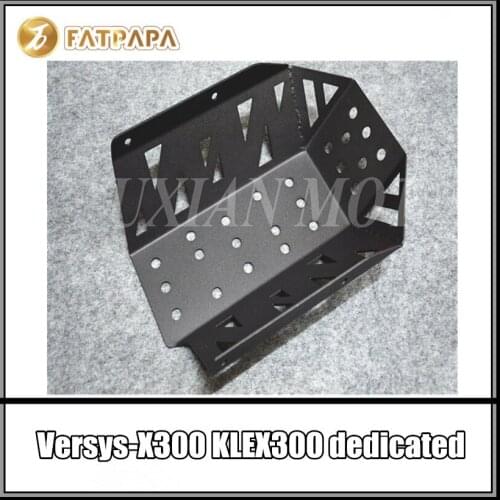 Мотоциклетный фитинг Нижняя диверсии платы защиты шасси подходит для Kawasaki Versys-X300 KLE-X300 Базовая крышка двигателя