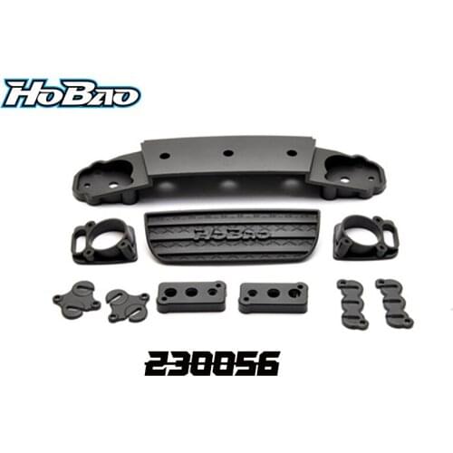 Original OFNA/HOBAO RACING 230056 Headlight Set with Bumper Emblem For 1/10 HYPER DC-1 TRAIL TRUCK