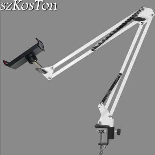 Mobile Phone Tablet Holder Stand 360 Degree Flexible Long Arm lazy Desk/Bed Mount Holder For iPhone iPad Air 6 -11inch table