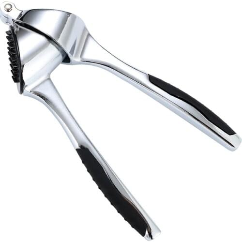 Zinc Alloy Garlic Press Crusher Kitchen Cooking Vegetables Ginger Squeezer Masher Handheld Ginger Mincer Tools Kitchen Tools