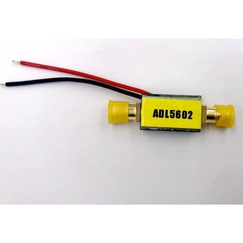 Adl5602 broadband 20 dB linear amplifier operates at up to 4 GHz SMA