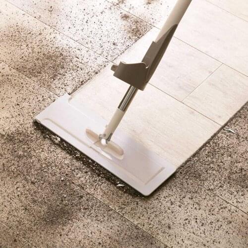 360 Degree Spin Mop Free Hand Easy Washing Floor Cleaner Multifunction Flat Squeeze Mop Head Home Cleaning Tools