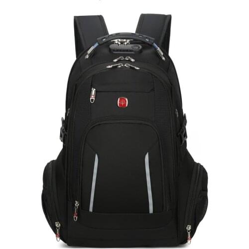 Teens Backpack Password Lock 2021 Trend Durable Outdoor Hiking Back Pack Male Waterproof Men Laptop Backbag Student School Bag