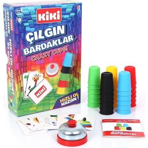 Kiki Crazy Cups Intelligence Game
