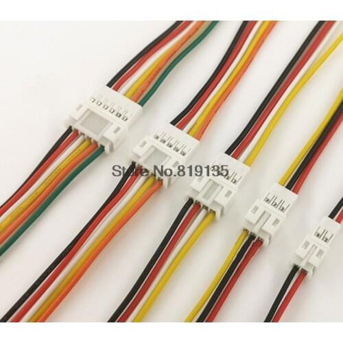 10Pair Micro JST PH 2.0 2P 3P 4P 5P 6PIN Male Female Plug Connector With Wire Cables 100mm