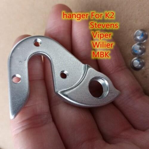 2pcs Bicycle gear derailleur hanger For K2 Stevens Viper Wilier MBK Mongoose Motobecane Raleigh Ridley BH Cinelli MECH dropout