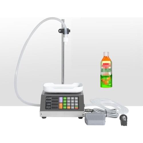 220/110V Liquid Quantitative Numerical Control Weighing Filling Machine Beverage Dispensing Intelligent Automatic Filling Machin