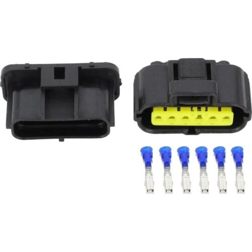 6 Pin Clamp Car Connector Heat resistant with Terminal DJ7063Y-1.8-11/21 Automotive Connector