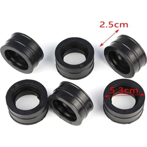 Motorcycle Carburetor Interface Adapter Joint Rubber Intake Manifold Holder Boots Set for Honda CBX1000 CBX 1000 1979 1980