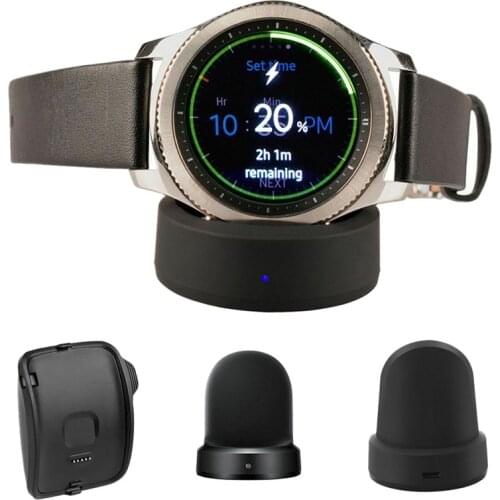 Wireless Chargers Smartwatch Charging Classic Frontier Watch High Quality Chargers Smart Watch Charging Dock For Samsung Gear S3
