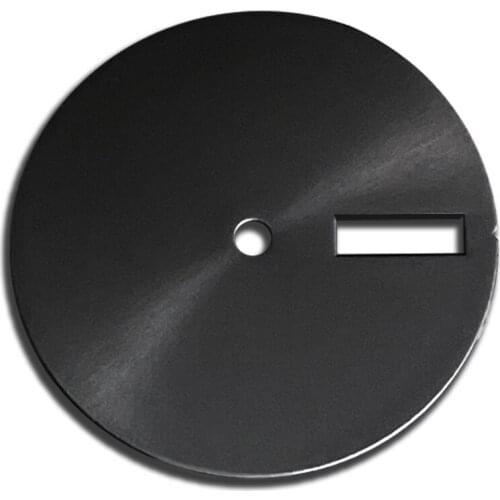 28.5mm Watch Dial Double calendar Window Dial for NH35 Movement for seiko SKX007/009 Watch Modified Part