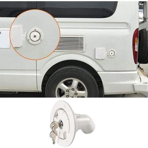 RV Parts Hatch Fill Fresh Water Filter Can Be Used To Lock The White Boat Trailer Caravan Camping RV Camping Accessories