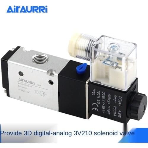 Solenoid valve 3v210-08 DC24 V 12V ac36 V AC220 V ac110 V two position three way