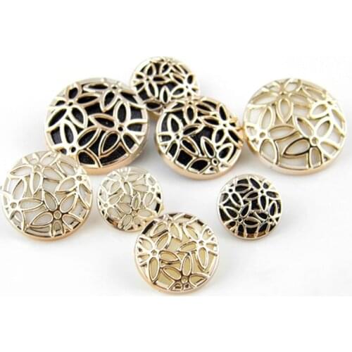 18-30mm Exquisite 3D pattern black white button coat buckle windbreaker sweater coat clothes decorative buttons C102