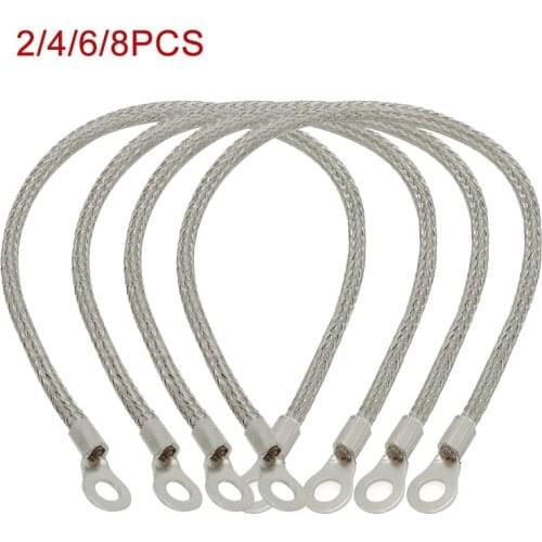 KTH-GWP-011 11" Engine Ground Strap Wires For K series K20 K24 Ef EG EK DC2 from transmission to chassis engine connections