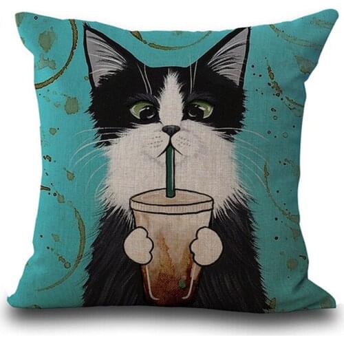 Cute Cat Pillowcases 6 set/8 pack