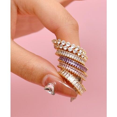 Кольца с кристаллами Onekiss China At AliExpress