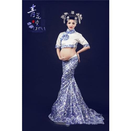 Off Shoulder Maternity Dresses For Photo Shoot Maternity Photography Props Dresses For Pregnant Women Clothes Pregnancy Dresses