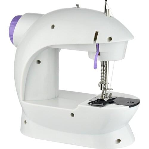 Portable Electric Sewing Machine Set Stitch Sew needlework Cordless Clothes Fabrics LED Lightweight Handheld Sewing Machines