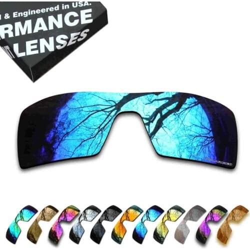 ToughAsNails Resist Seawater Corrosion Polarized Replacement Lenses for Oakley Oil Rig Sunglasses - Multiple Options