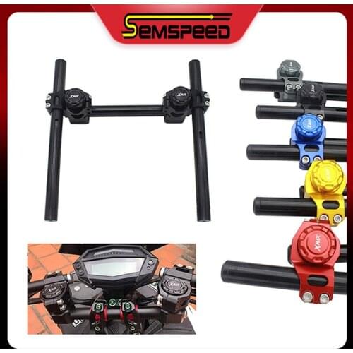 Universal 22mm 28mm Motorcycle XMAX Handlebar For Yamaha xmax 125 xmax 250 xmax 300 xmax 400 Scooter CNC Handlebar Mounting Kit