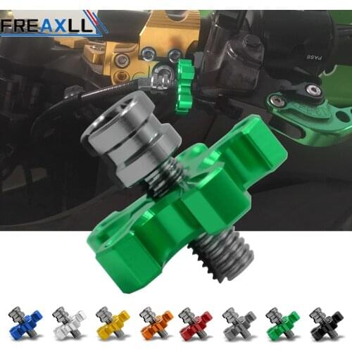 Universal Motorcycle CNC Aluminum Clutch Cable Wire Adjuster For Kawasaki Z1000 Z1000SX Z 1000 Ninja 1000 2010-2016 2013 2014