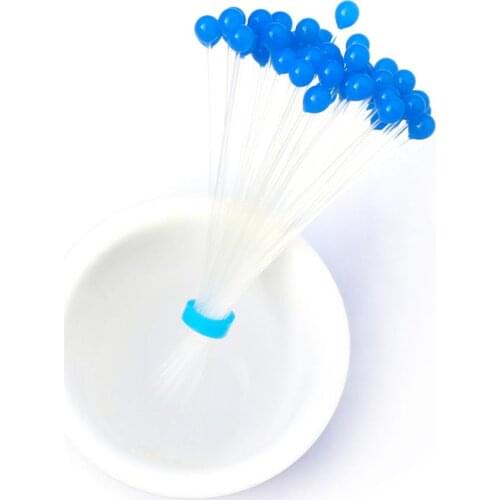 UV-X Crab And Shrimp Crustacean Eyes Fly Tying Materials Fluorescent Blue 50Pcs Per Pack