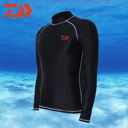 Daiwa Fishing Waterproof Quick-dryingClothing Listing Casual Kleding Outdoor Snorkeling Surf Suit Ice Silk Fishing Wetsuit